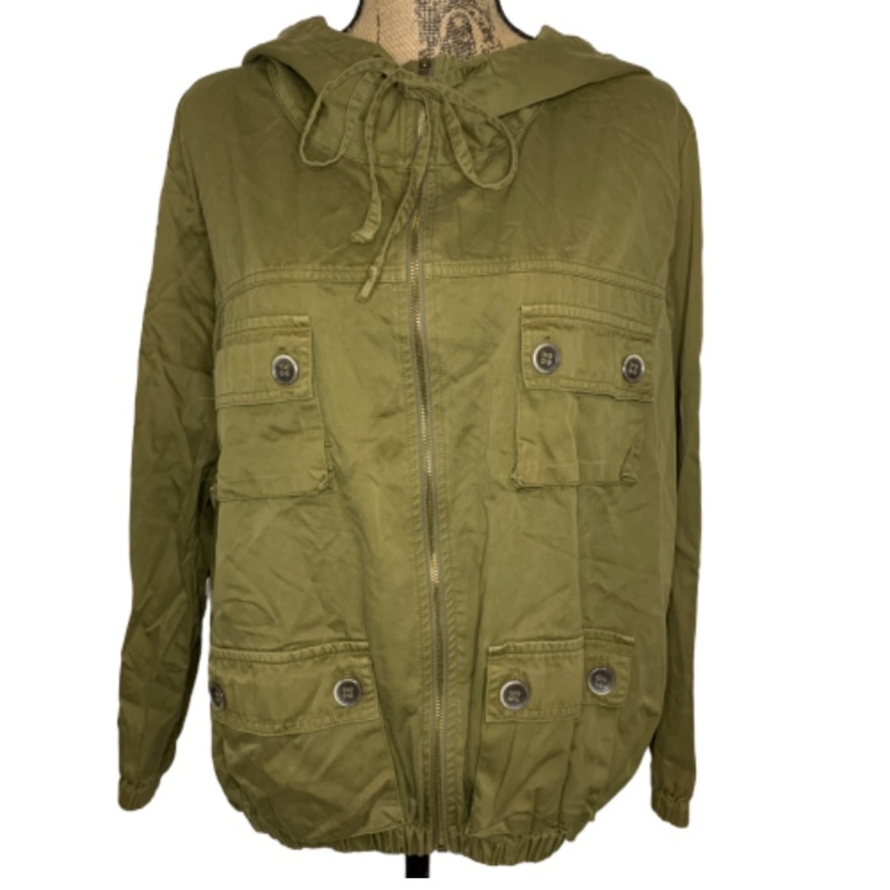 patterson j kincaid olive green utility jacket